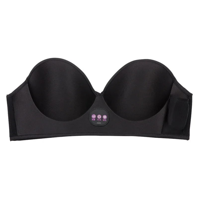 Professional charging breast air pressure enhancer massaging bra breast care massager