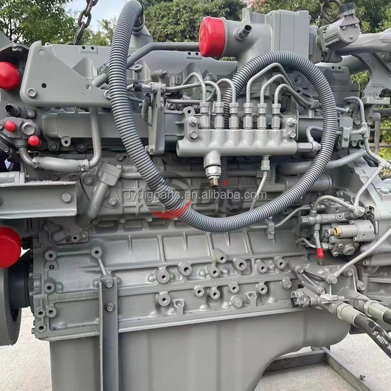 Оригинальный двигатель Isuzu 6HK1 EFI в сборе для экскаватора Hitachi ZX360-3 ZX330-3