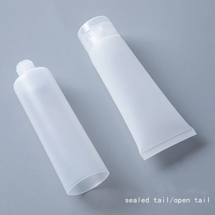 10ml 20ml 30ml 50ml 100ml facial cleanser pe cosmetic soft tube packaging container empty plastic squeeze tube bottle for cream