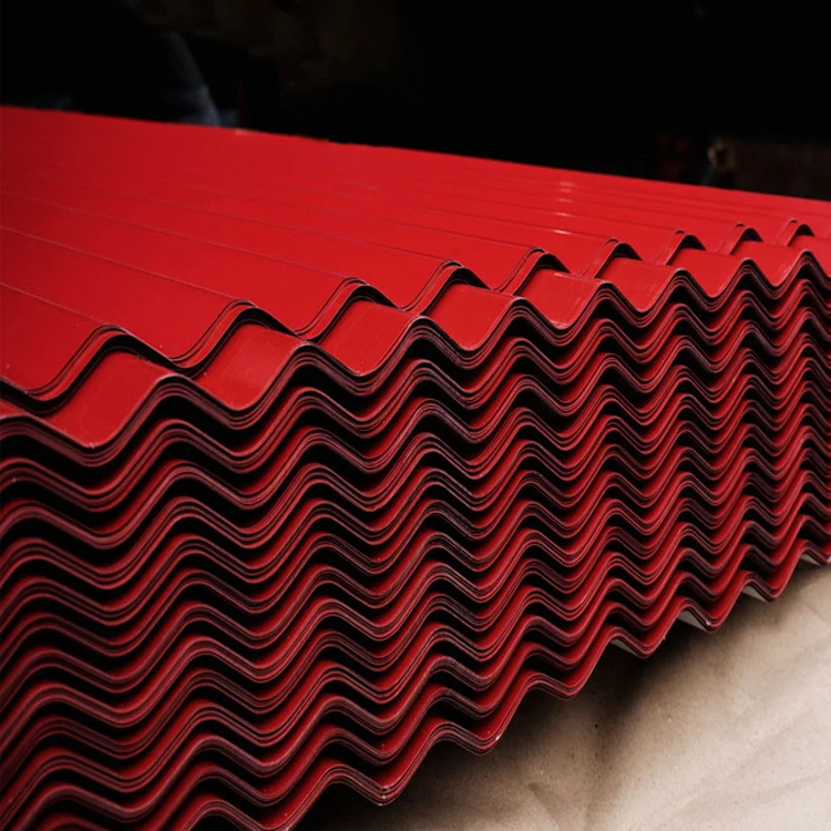 Buy Hot Sale Galvanizado Rojo Calamina Galvanized Corrugated Roofing Sheet With Good Precio