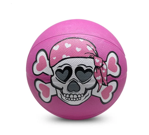 Wholesale cheap Custom Logo Printed Rubber Basketball Ball Size 7 PU Basketball