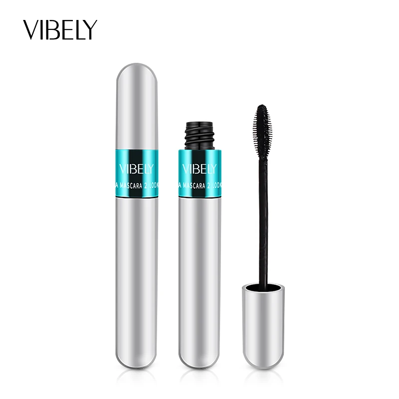 Wholesale Double Head 4D Volume Mascara Long Lasting Waterproof Thick Curling Lengthen 2 In 1Natural Mascara For Eyelashes