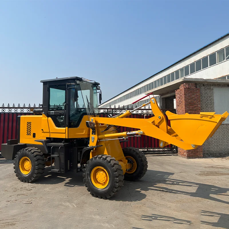 China Supplier Fast Loading Speed Hopper Loader Chinese Wheel Loader Construction Loader Machine