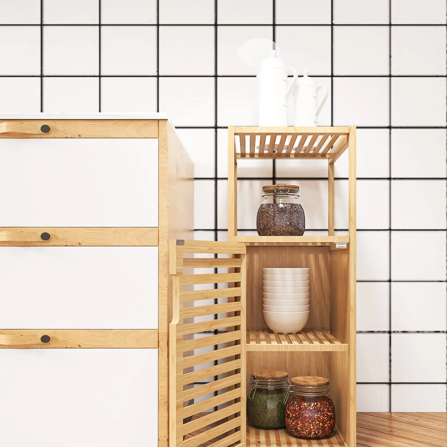 WDF Универсальный шкаф с 3 шинами и дверью Usm мебель Muebles De Madera боковые
