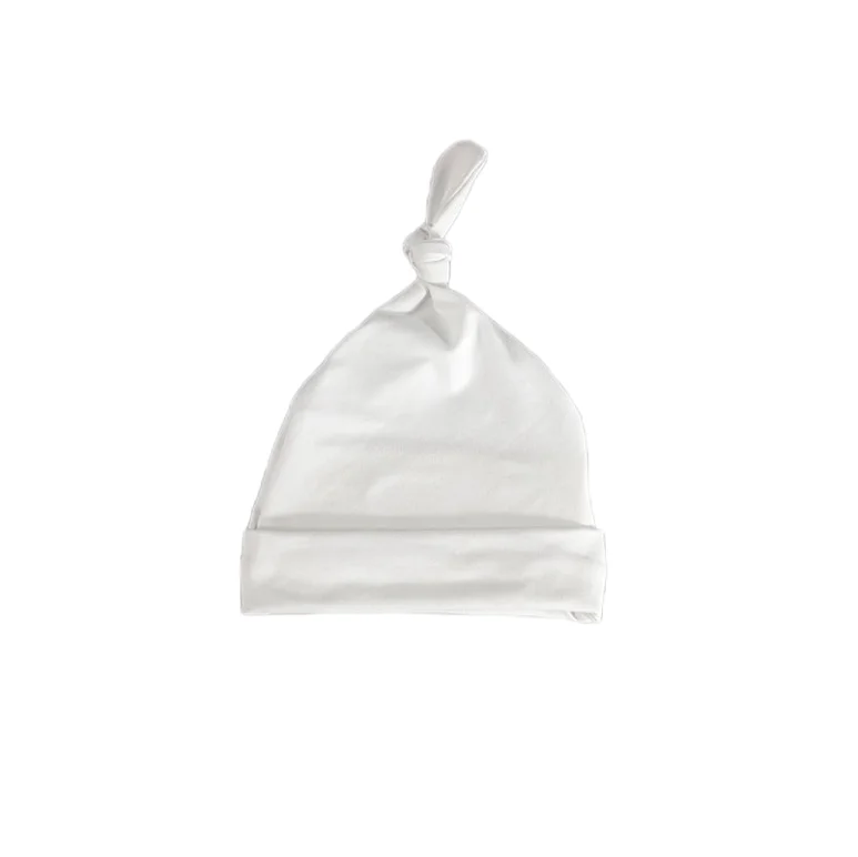 Yinsa YMZ001 Custom Personalized Winter warm Gift Infant Baby Fleece Cap White Sublimation Beanie Hat and mitt