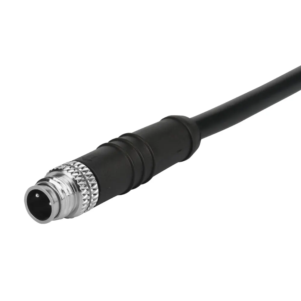 Direct Supplier 2 3 4 Pin m8 waterproof wire connector m8 2 pin connector