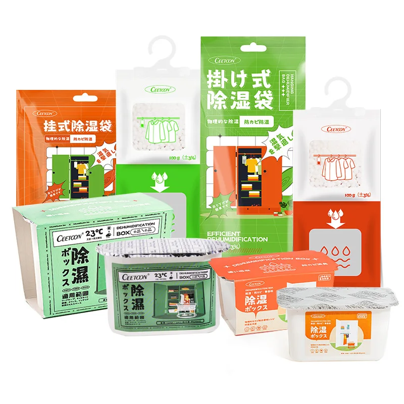 Moisture Absorbing hanging Bag Dehumidifier home Bags Packaging For Cabinet Closet Home