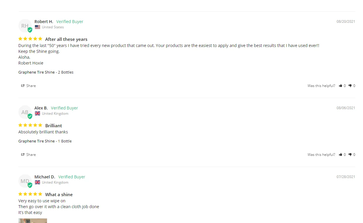 shine armor GRAPHENE TIRE SHINE and tire coating refreshing spray style factory direct sales