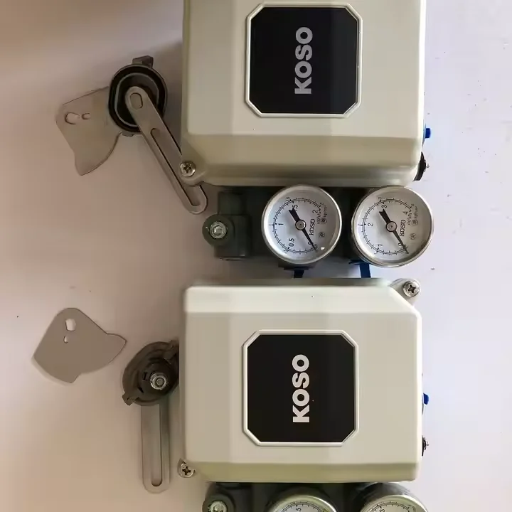 Stock supplier KOSO 800 series Electro-Pneumatic Valve Positioner With KOSO PRF310 Air filter pressure regulator
