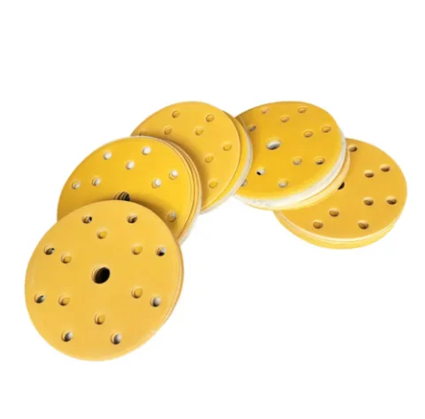 KONAFLEX 7 Inch 180 mm GOLD Sanding Disc -Konaflex Aluminum Oxide Hook&Loop Disc Sanding paper