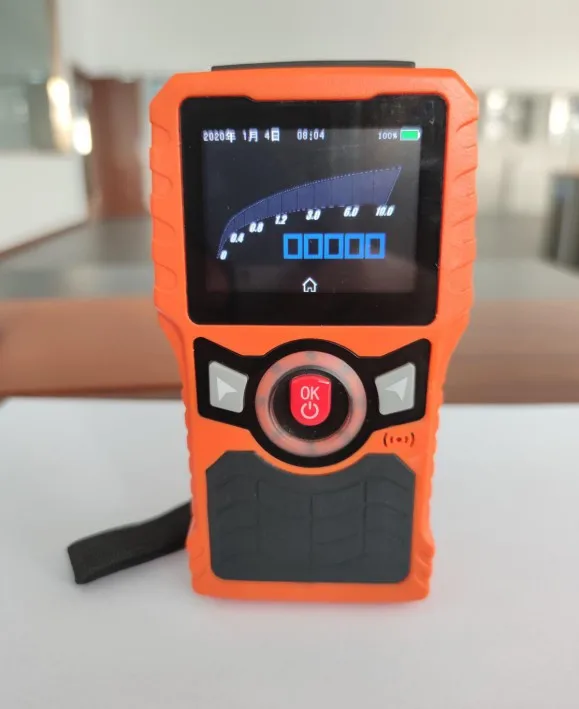 Handheld remote laser methane detector