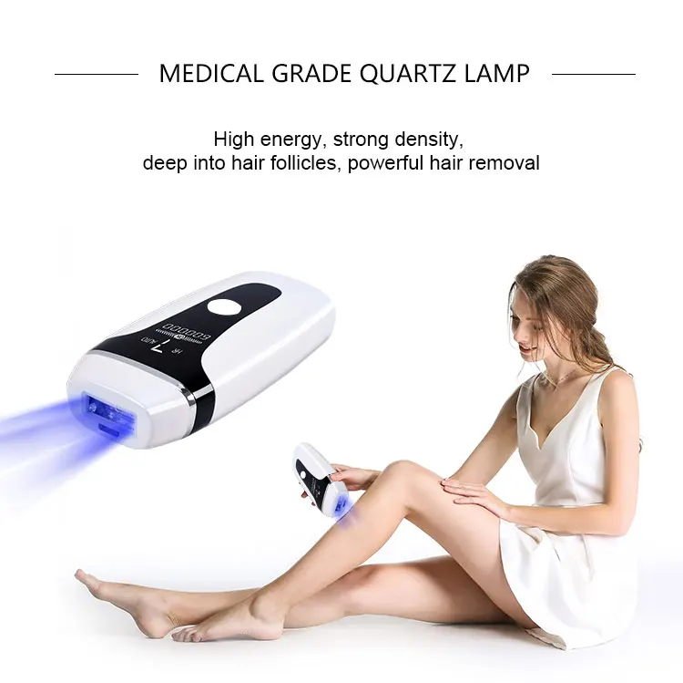auto laser FAD medical sensitive bikini hair skincare continue mode auto  permanently painless IPL hair removal device at home