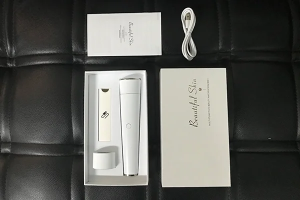  Красота уход за кожей ультразвуковой RF ионный импорт массаж лица Электрический горячий лифтинг массажер для