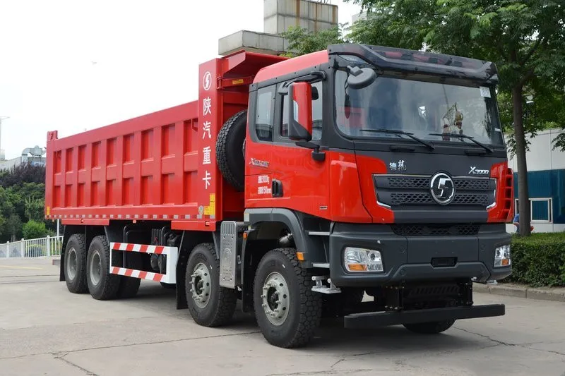 8x4 левый привод Shaanxi автомобильный Delong X3000 ручной самосвал гусеничный