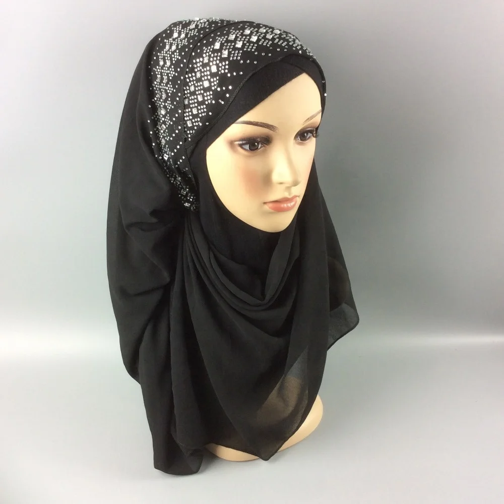 Beautiful designed comfortable breathable multicolor high quality women hijabs
