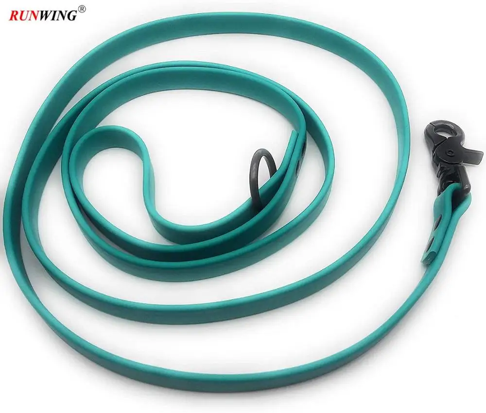 Silicone Dog Leash Waterproof Heavy Duty Dog Training Leash