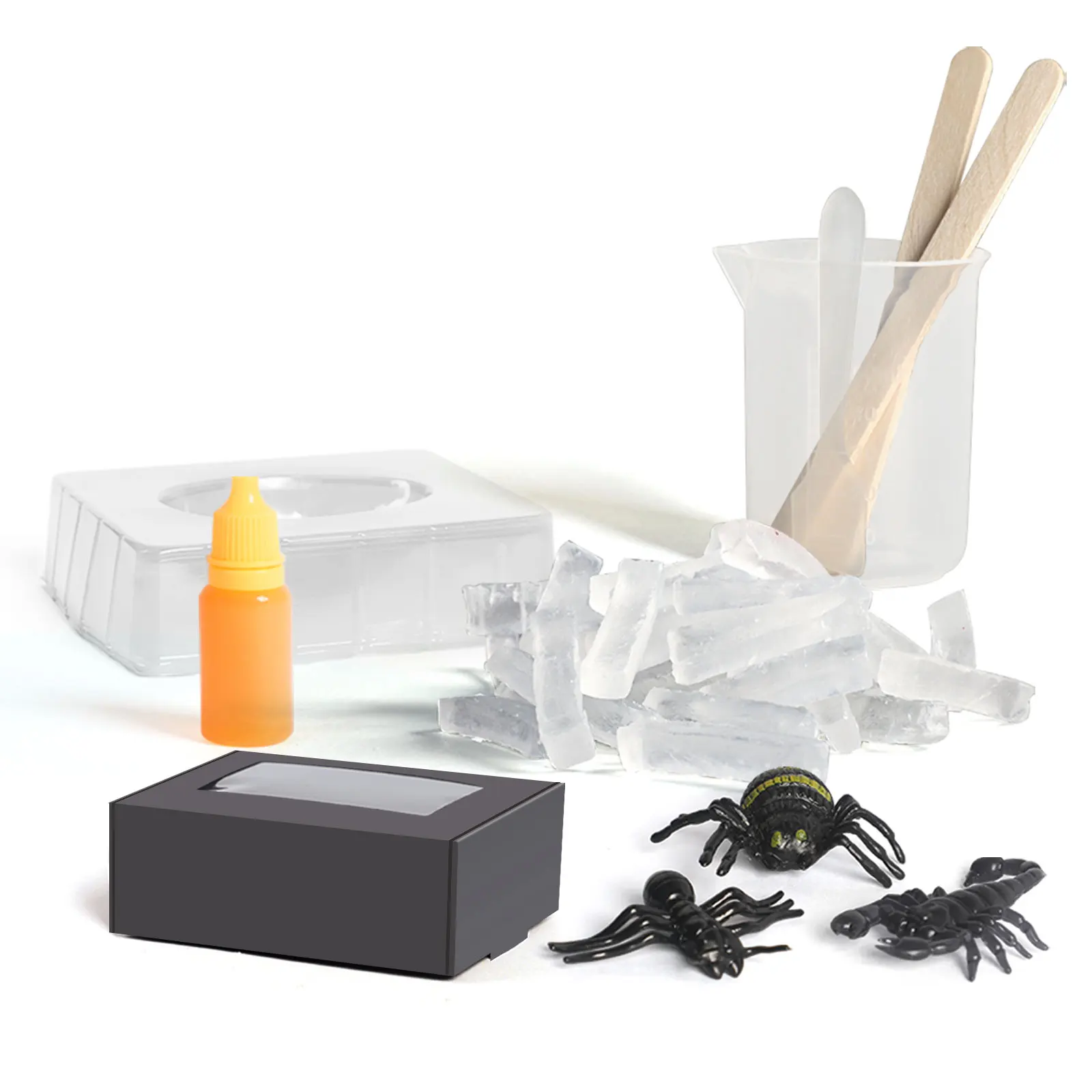 Wholesale Customize Logo science experiment toys amber soap Craft making Kit kids educational toys