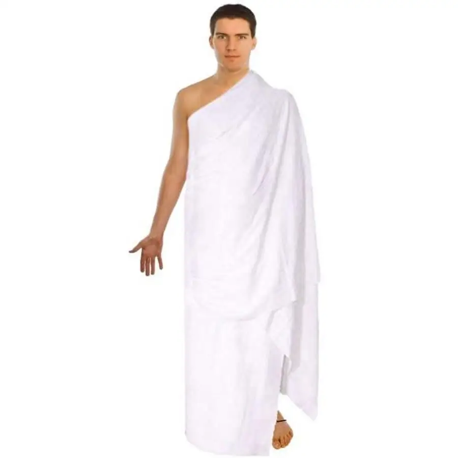 2021 Hot cheap wholesale high quality 100% cotton solid color quick fast dry ihram hajj towel