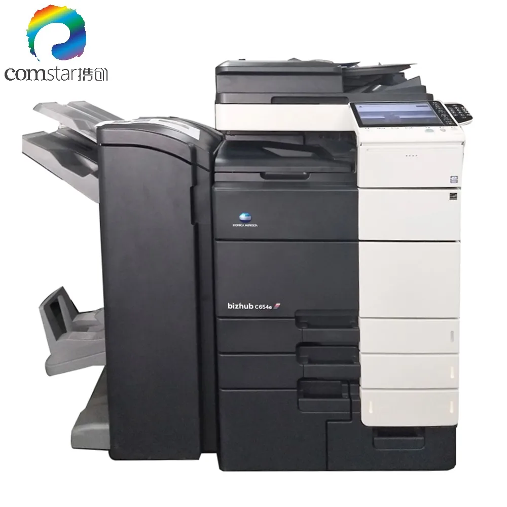 Хорошее состояние копировальный аппарат Konica Minolta Bizhub C454 C554 C364 C654 C754 цветной лазерный принтер A3