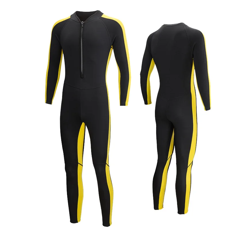 Dropshipping Custom Long Sleeved 2mm Wetsuit Best Smoothskin Neoprene Surfing Diving Wetsuit for Underwater Swimming Snorkeling