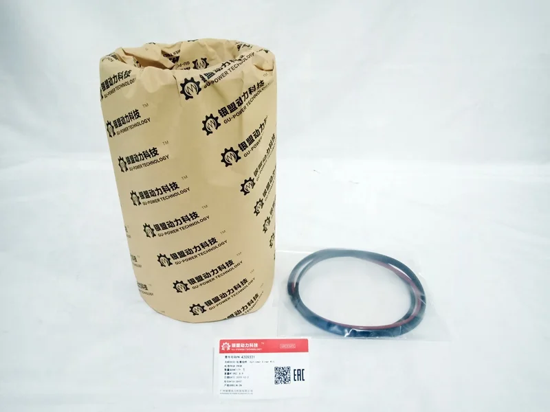 QST30 Diesel Engine Parts Cylinder Liner Kit 4309331