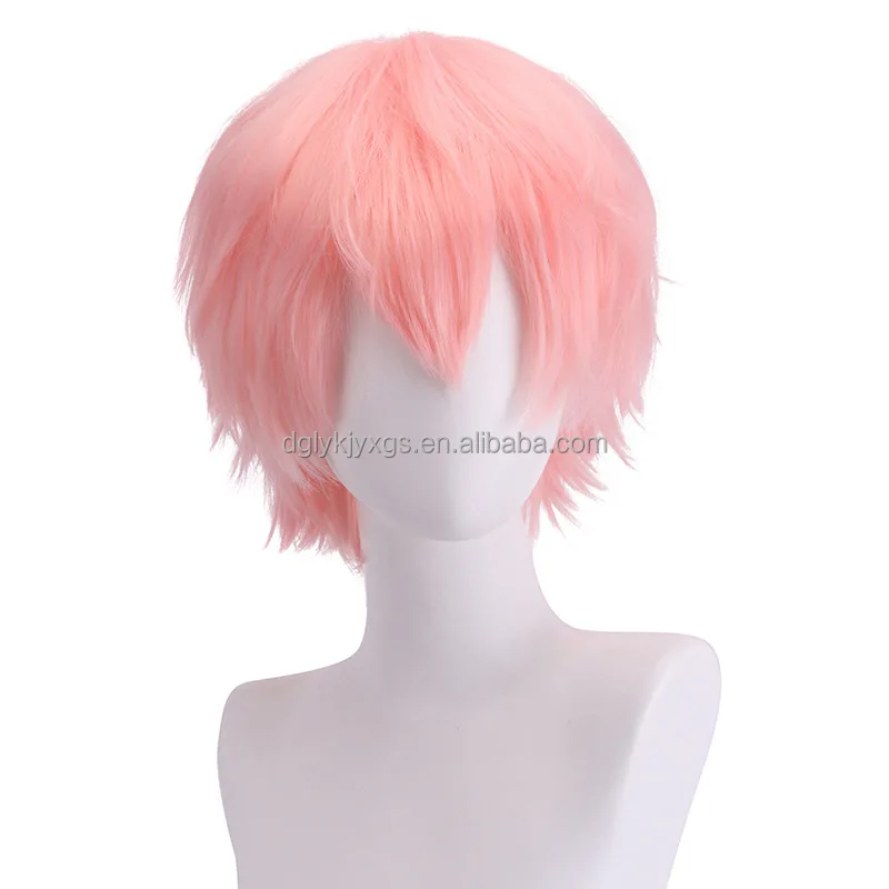 WD01 Party Cosplay Hairpiece Halloween Hair Wigs Short Synthetic Hair
