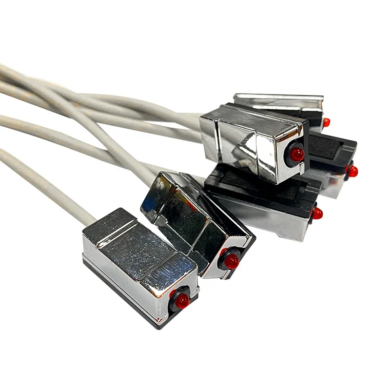 Magnetic Cylinder Switch Square Type PNP NC Reed Cylinder Switch Pneumatic Cylinder Sensor