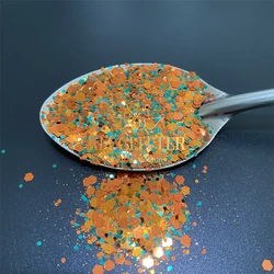 KM блеск серии GX Заводская поставка оптом цвет под заказ металлический красочный крупный блеск для украшения ногтей