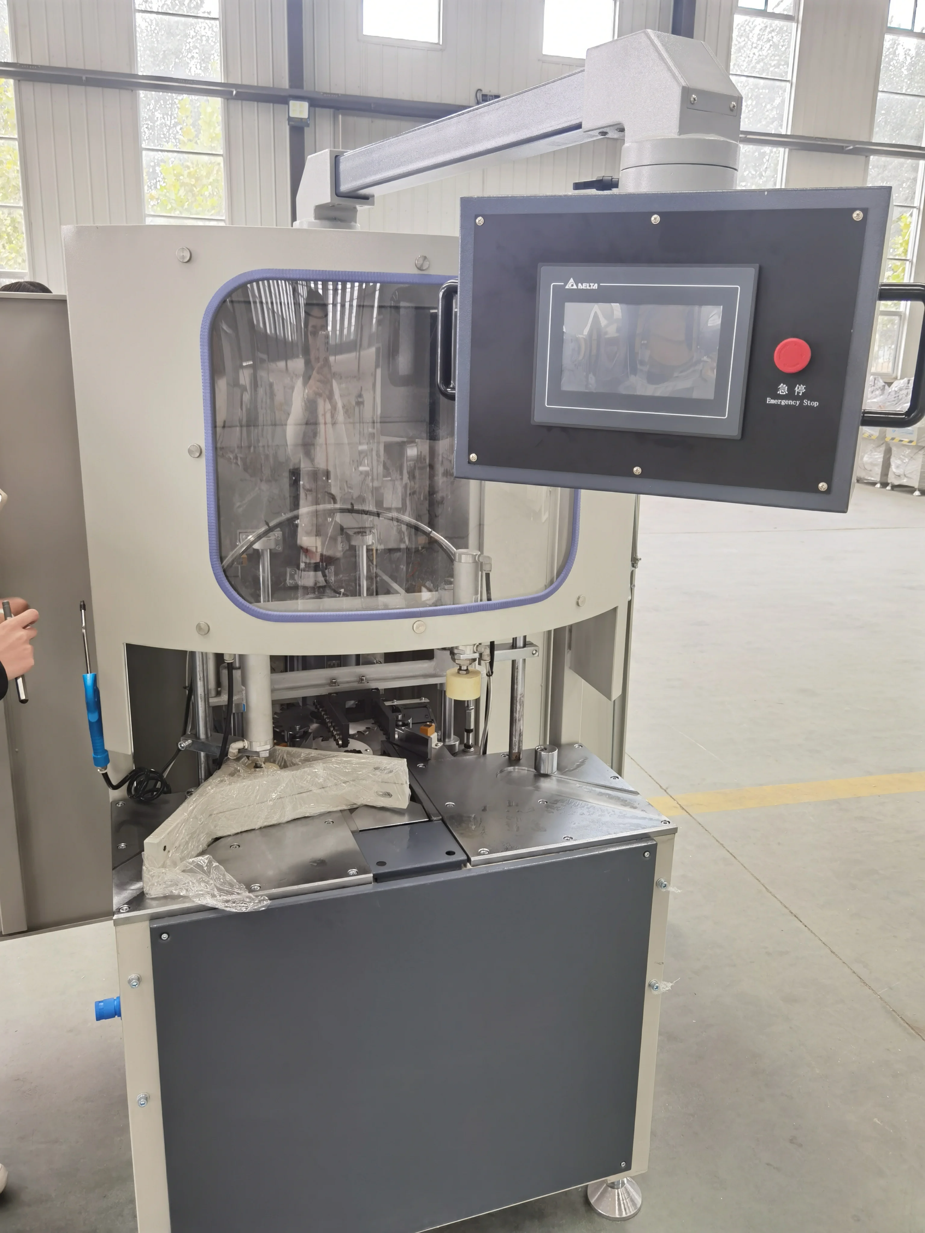 Upvc Doors Windows Making Machine 4 Head PVC Window Welding Machine