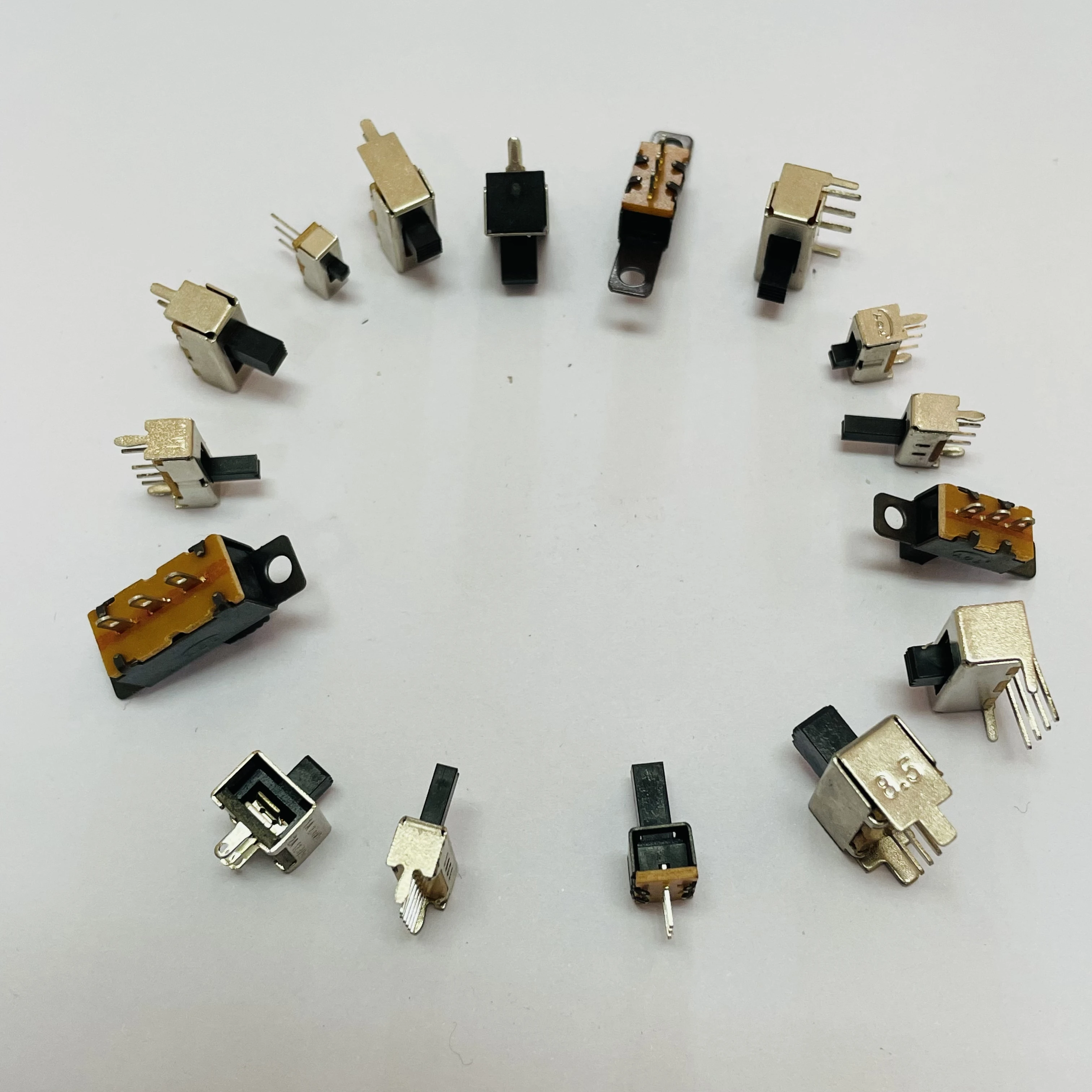Ползунковый Переключатель вертикальный 1P2T 1P3T 1P4TDC50V переключатель для печатной платы