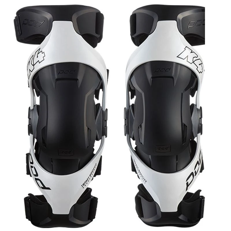 Motorcycle Protector Knee POD K4 2.0 Knee Braces  protective Motocross mx Adult White