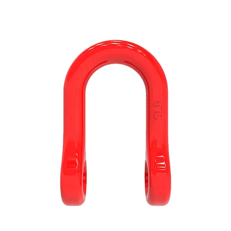Shenli rigging alloy steel special chain D shackle /U type split shackle for lifting