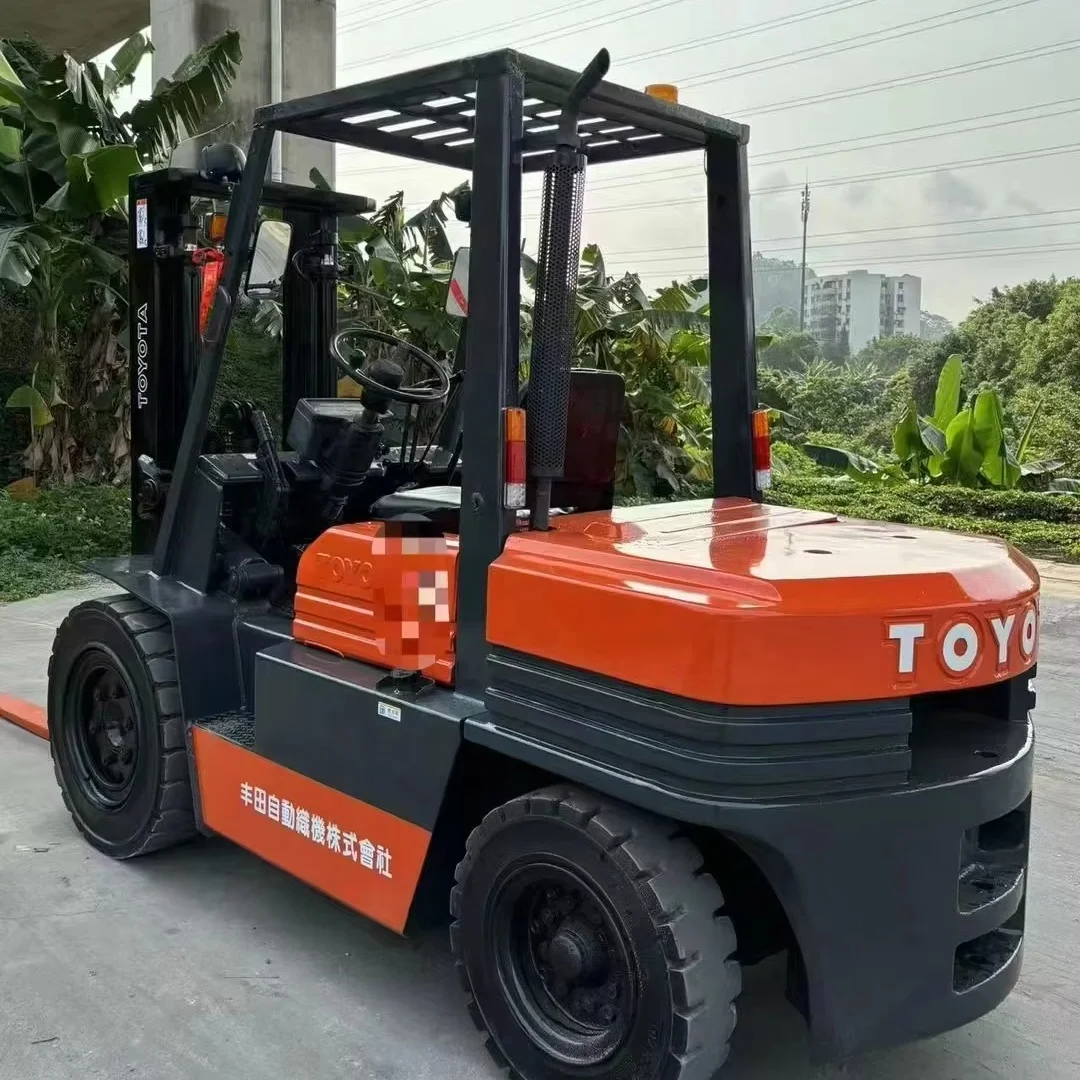 High quality fd50 5ton Used Toyota forklift FD50 FD40 FD30 FD25 FD20 Original Toyota Forklift in good sale