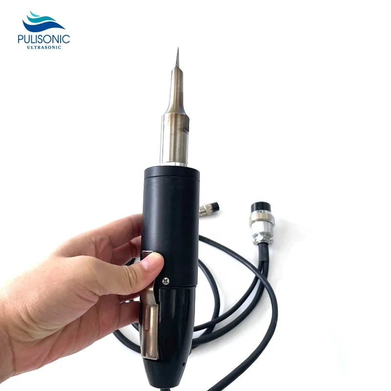 800W 30Khz/35Khz Titanium Alloy Horn Ultrasonic Knife Cutting Machines And Generator Control Box