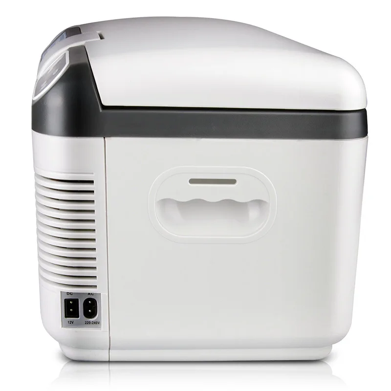 12L 18L dc 12v/24v manufacturer mini car heating digital display refrigerator dual core semiconductor electronic fridge portable