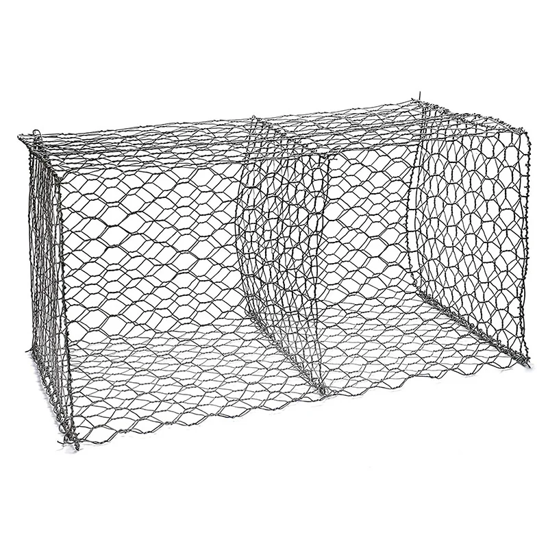 Manufacturer supply hot dipped galvanized coated steel Gabion box for retaining stone wall