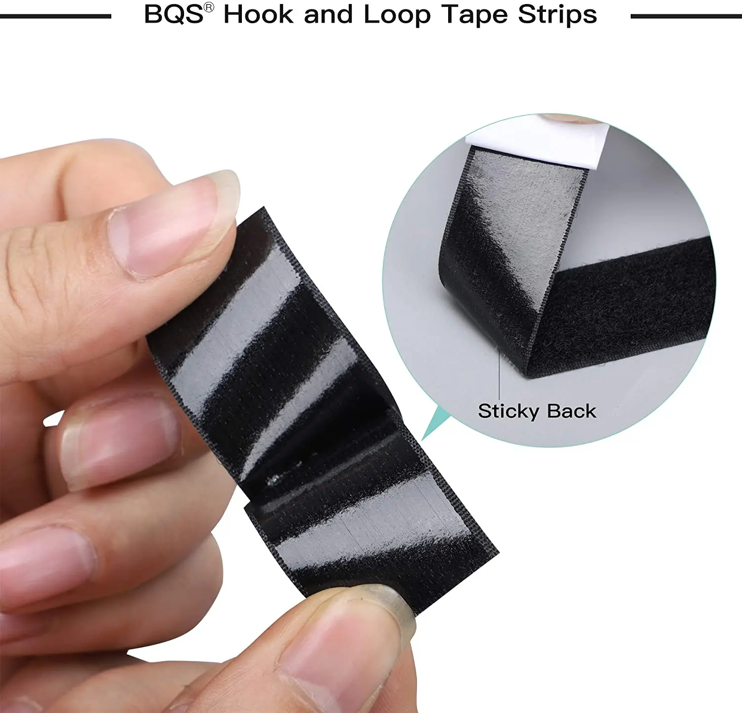 Self-adhesive Velcroes 20mm*25m Manufacturer Self Adhesive Printed Fastener Sticky Back Gum Hook and Loop Tape Supplier
