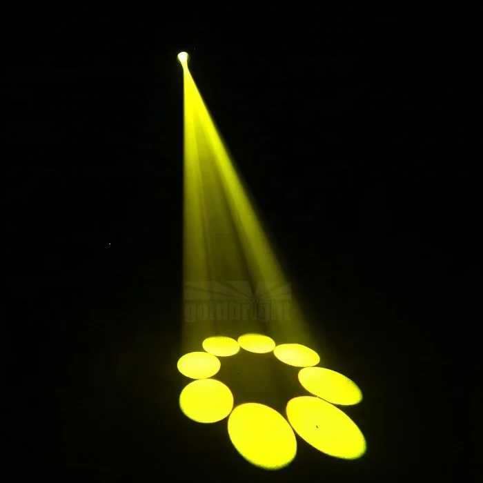 CE RoHS Mini LED 120W beam moving head for DJ Wedding Disco 9 Colors 11 Gobos 8 Facet Prism with rotation for Stage Party