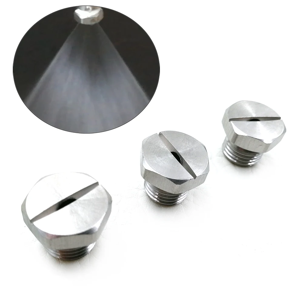 Оптовая продажа цена FS цельнокроеные короткие плоскоструйная Форсунка насадки Маленькая плоская отвертка Распылительная насадка для