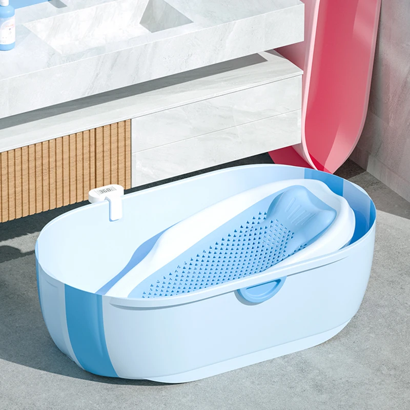2 in 1 High Quality Cheap Classical Collapsible Solid Safety Non slip Newborn Infant Bathing Baby Bathtub