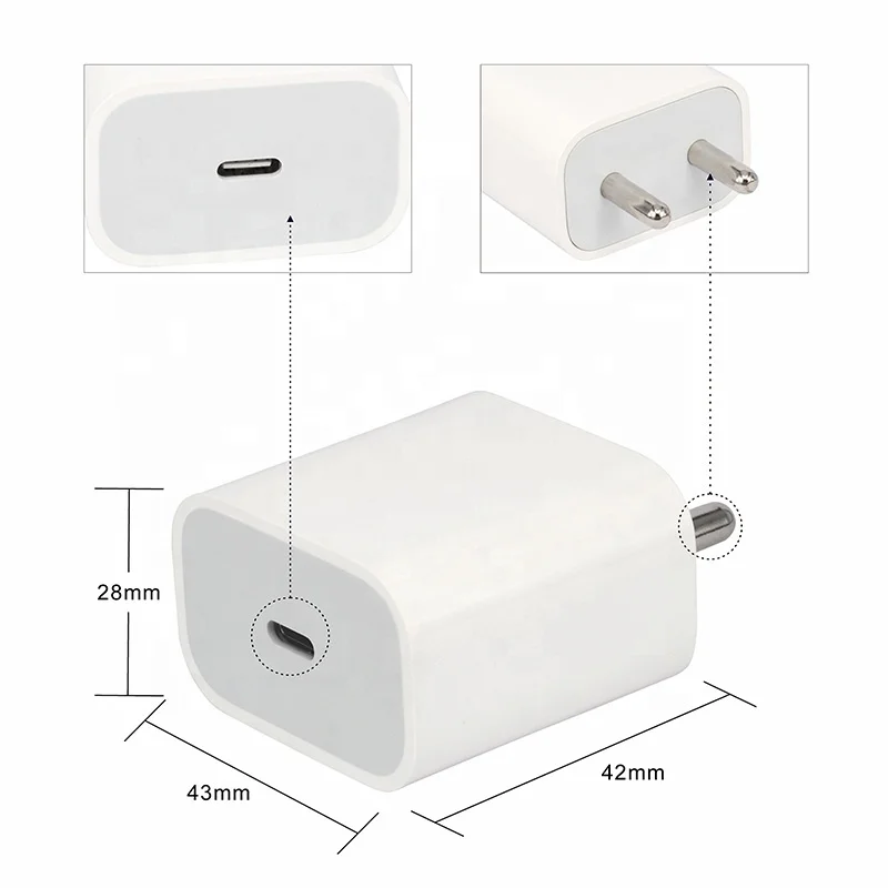 Pd Single Use Mobile Type C Cell Phone Accessories Travel Chargers Amazons Best Sellers Usbc Portable Charger For Apple