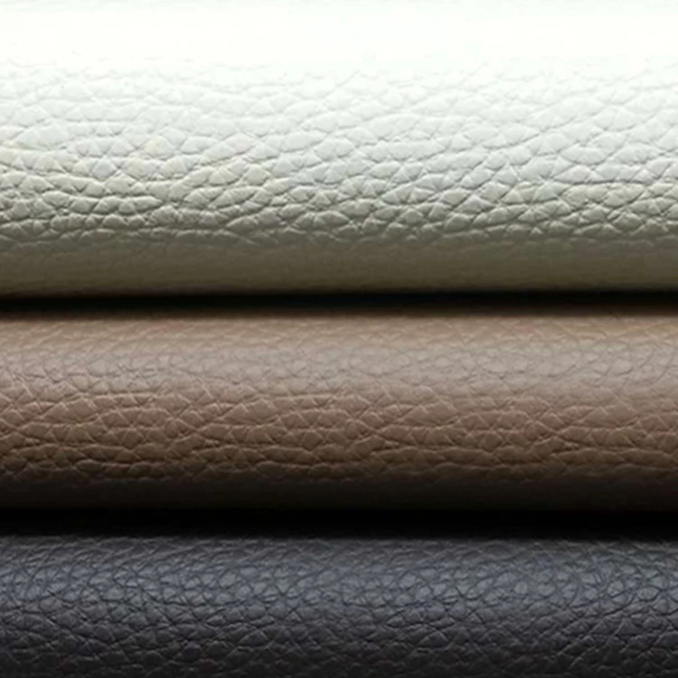 soft  woven red faux leather  for making bags