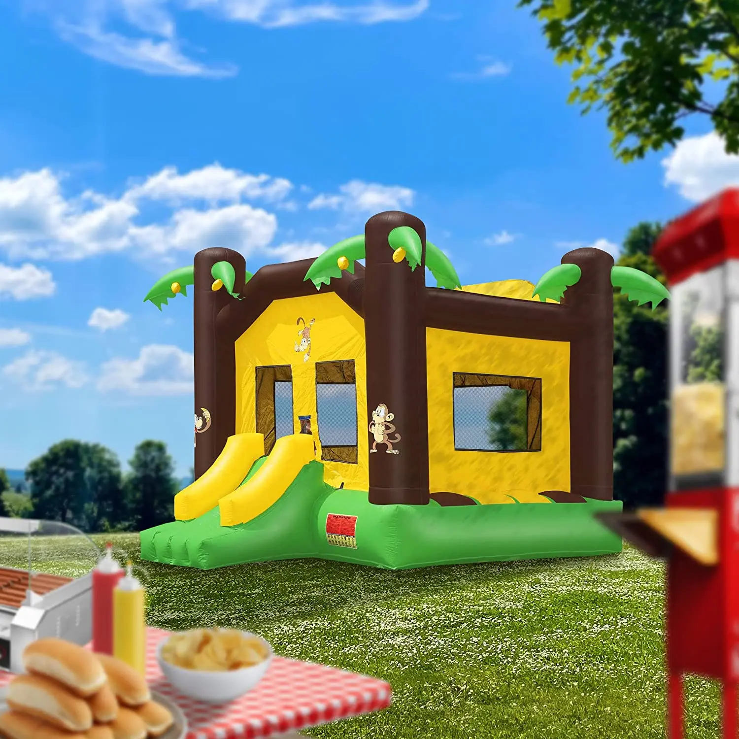 Commercial Grade inflatable Jungle Bounce House Wholesale