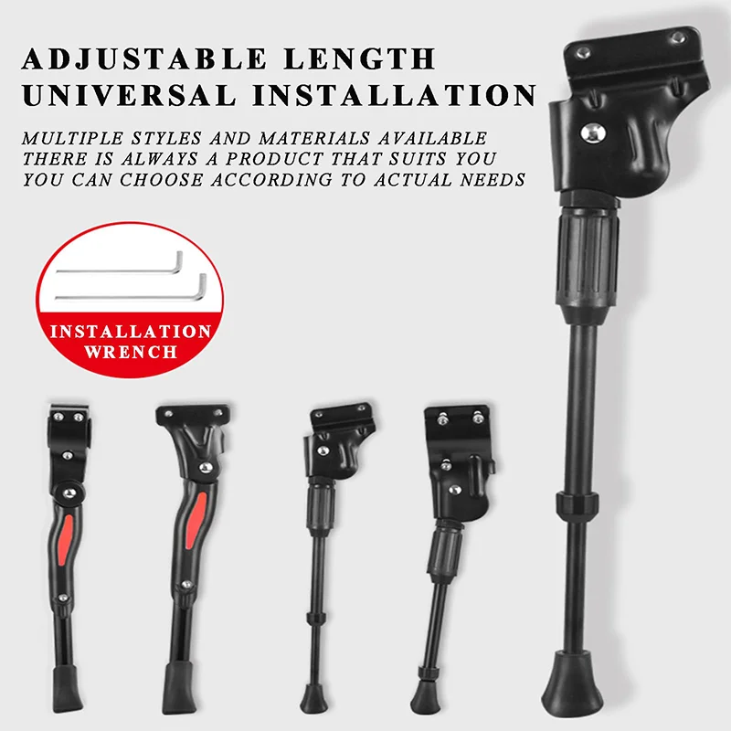 high-quality Road Bike Mountain Bike Kickstand Bicycle Kickstand Bicycle Cycling Parts Bike Accessories