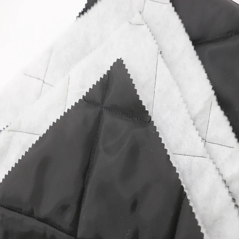 high quality winter jacket material diamond quilted lining fabric for winter coat