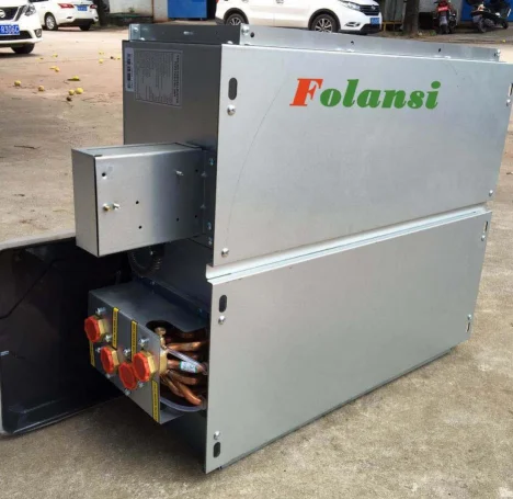 680m3/h 4 tube and 4 row Ducted type Fan coil    ceiling conceal ducted FCU   Fan coil