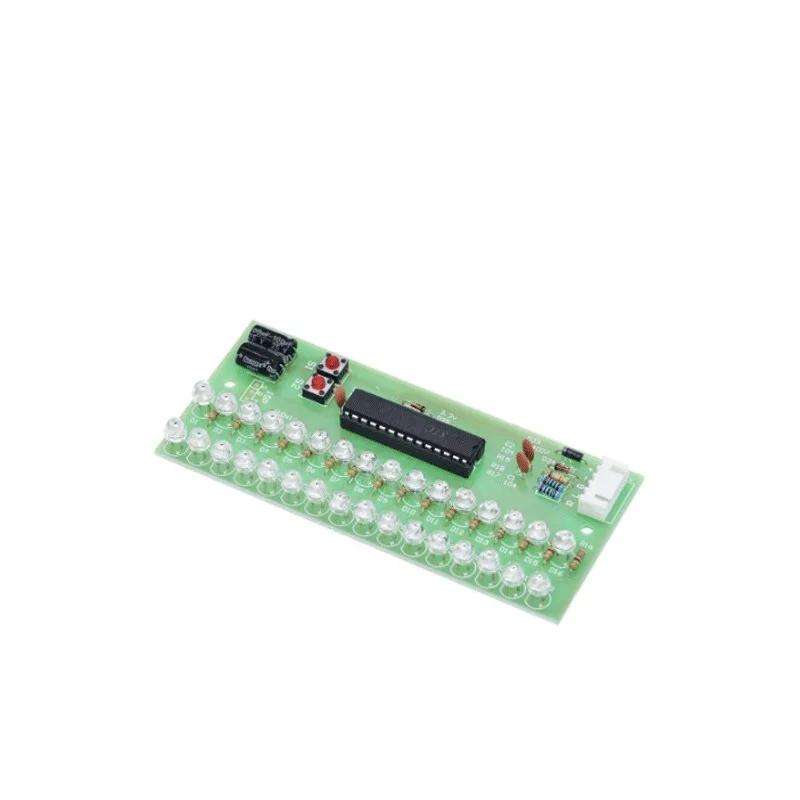 Blue Light LED Light Music Audio Spectrum Dynamic Display Volume Level Indicator Display Dual Channel 16 Lights