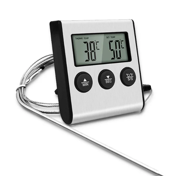 Digital Instant Read Grill Meat Thermometer For Cook