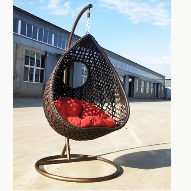 Indoor Outdoor Acrylic Modern Hanging Swing Chair Bamboo Patio Rattan Wicker Egg Swing Clear Chair Cheap