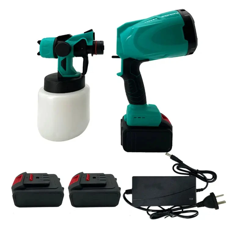 2024 New Battery Power Garden Watering Pressure Trigger Sprayer 21V Paint Spray Gun